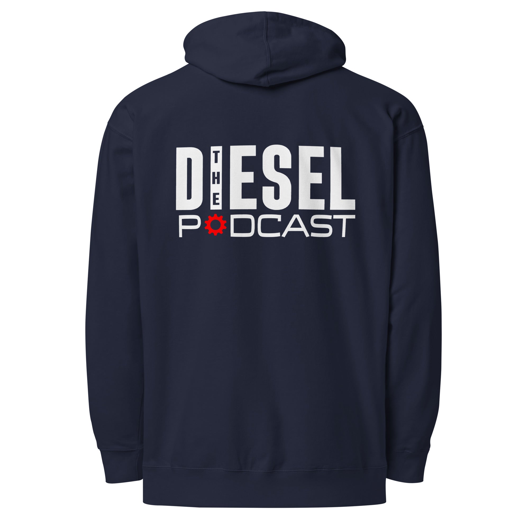 The Diesel Podcast (White Logo on back)